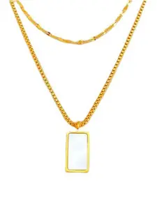 MYKI Gold-Plated Pendant With Chain