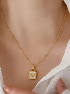 MYKI Gold-Plated Butterfly Charm Pendant