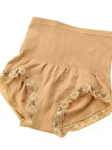 PLUMBURY Women Pack Of 2 Seamless Post Pregnancy Tummy Control Panties