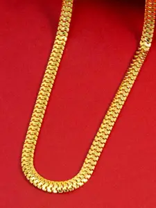 Ramdev Art Fashion Jwellery Gold-Plated Minimal Necklace