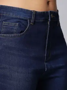 BAESD Women High-Rise Bootcut  Stretchable Jeans