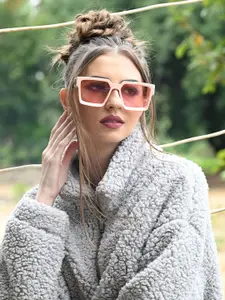 ODETTE Women Rectangular Sunglasses With UV Protected Lens ATM58