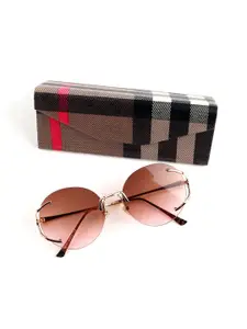 ODETTE Women Round Sunglasses With UV Protected Lens