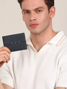 Urbano Fashion Men Textured Leather Two Fold Wallet