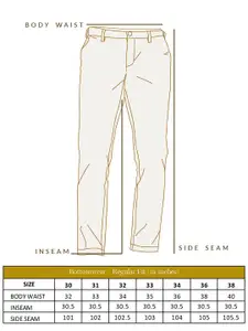 Andamen Men Comfort Stretchable Cotton Chinos