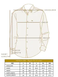 Andamen Premium Spread Collar Cotton Casual Shirt