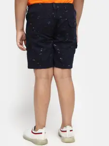 V-Mart Boys Conversational Printed Cotton Cargos Shorts