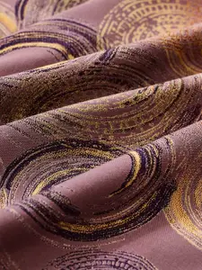 Snitch Mauve Patchwork Plus Size Shirt