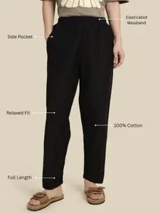 Kryptic Pure Cotton Relaxed Fit Lounge Pants