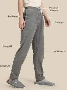 Kryptic Pure Cotton Relaxed Fit Lounge Pants