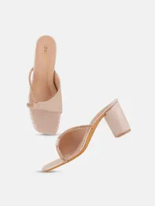 DressBerry Women Embellished Party Block Sandals