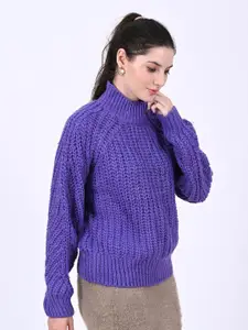 NoBarr Women Turtle Neck Solid Pullover