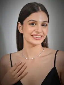 ToniQ Silver-Plated Necklace