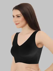 Bella Voste Full Coverage Removable Padding Workout Bra With All Day Comfort