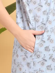 Sweet Dreams Printed Maxi Nightdress