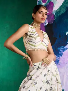 Gajra Gang Printed Ready to Wear Lehenga &