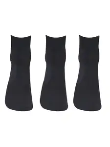 Bonjour Pack of 3 Men Ankle Length Odor Free Breathable Bamboo Cotton Socks