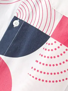 CrayonFlakes Boys Geometric Printed Casual Shirt