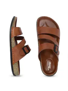 Azzaro Black Men Comfort Sandals