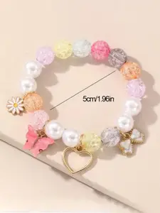 EL REGALO Alloy Elasticated Bracelet