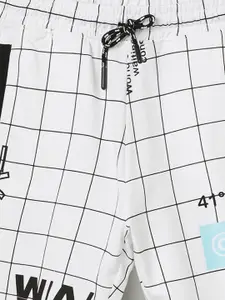 Fame Forever by Lifestyle Boys Checked Technology Shorts