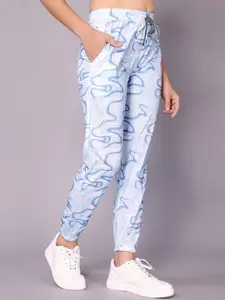 vj fashion Printed Round Neck T-shirt & Joggers
