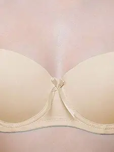 BRACHY Pack Of 2 Medium Coverage Underwired Heavily Padded Push Up Bras & All Day Comfort