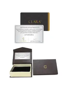 Clara Rhodium-Plated Contemporary Pendants with Chains