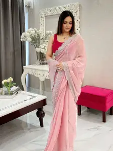 LeeliPeeri Designer Ethnic Motifs Zari Heavy Work Saree