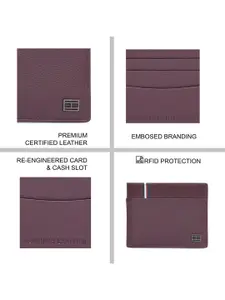 Tommy Hilfiger Men Leather Two Fold Wallet