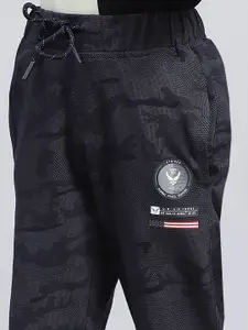 Monte Carlo Boys Camouflage Printed Track Pants