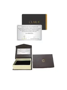 Clara Rhodium-Plated Cubic Zirconia-Studded 925 Sterling Silver Pendants with Chains