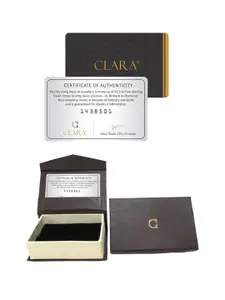 Clara Rhodium-Plated Cubic Zirconia-Studded 925 Sterling Silver Pendant with Chain