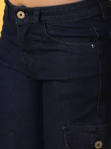 V-Mart Girls Mid-Rise Clean Look Stretchable Cropped Jeans