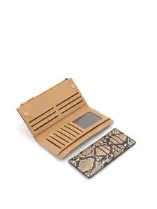 ALDO Women Textured Two Fold Wallet With Card Holder