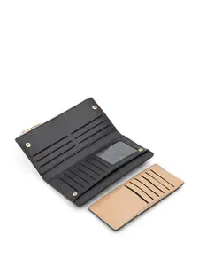 ALDO Women Geometric Printed Two Fold Wallet