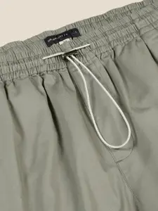 Thomas Scott Men Pure Cotton Comfort Easy Wash Cargos Trousers