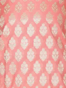 Meena Bazaar Ethnic Motifs Woven Design Unstitched Dress Material