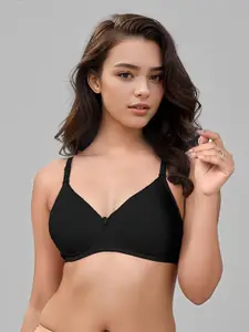 LUX VENUS Set of 2 Full Coverage Lightly Padded Cotton Everyday Bra with All Day Comfort