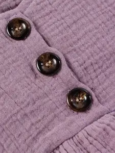 INCLUD Girls Crepe Top with Shorts