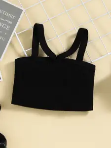 INCLUD Girls Shoulder Straps Top with Skirt