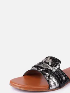 DressBerry Women Open Toe Flats with Bows