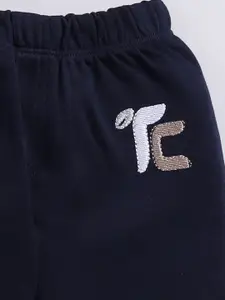 Moms Love Infant Boys Pure Cotton T-shirt With Joggers