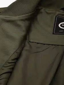 Being Human Men Stand Collar Biker Jacket