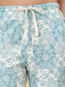 Dreamz by Pantaloons Women Printed Cotton Mid- Rise Lounge Pant