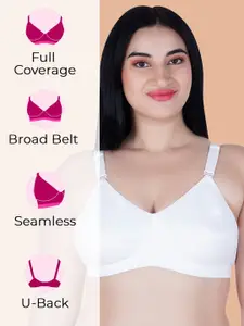 Souminie Full Coverage Non Padded Cotton Everyday Bra- All Day Comfort