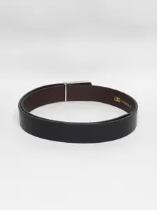 WINSOME DEAL Men Push Pin Textured Formal Belt