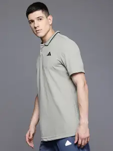 ADIDAS Polo Collar Club Pique Polo Tennis T-shirt
