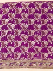 Koskii Floral Embroidered Unstitched Dress Material