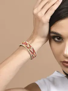 Accessorize Beaded Cuff Bracelet